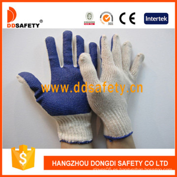 Guantes de punto de algodón natural / poliéster Ddsafety (DKP145)